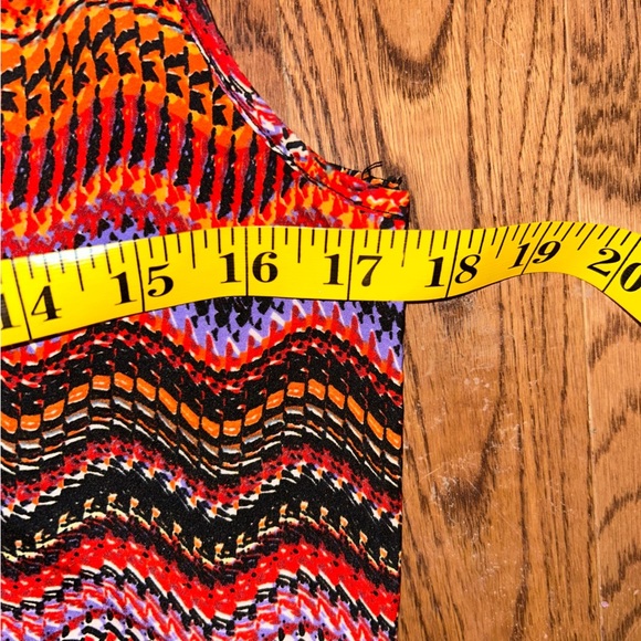 Womens Juniors Medium Speed Control Romper Casual Multicolor Sleeveless Zip Up - Picture 7 of 11